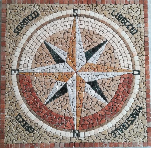 Rosoni rosone mosaico marmo - rosoni,