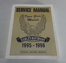 Officina Manuale Dyna Glide Dal Harley Davidson Modelli 1995 - 1996 Da 08/1995