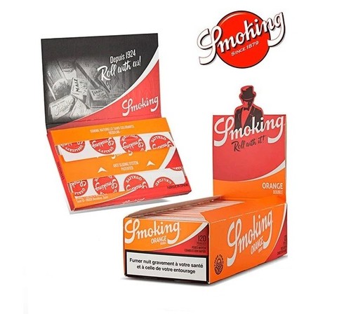 Cartine smoking orange corte - orange,