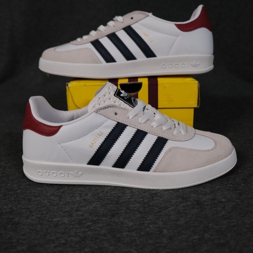 Adidas gucci gazelle white - x,