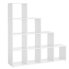VASAGLE Libreria a 10 Cubi Scaffale con Scomparti Aperti Organizzatore per