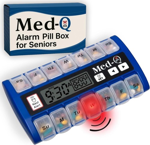 Next alert digital pill box - pill, w/