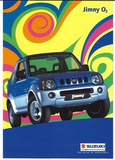 Suzuki Jimny 02 Soft Top Edizione Limitata 2002-2003 Brochure Vendite Mercato Regno Unito