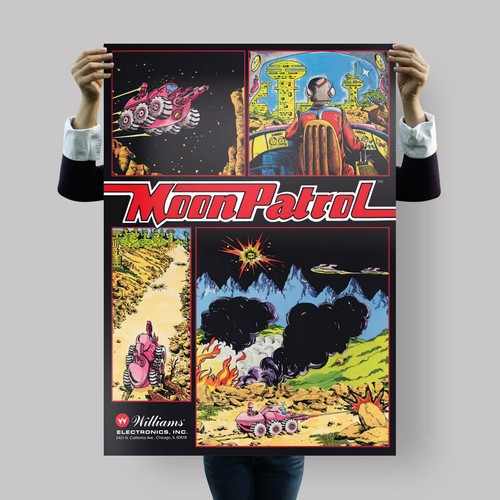 Poster moon patrol williams - poster,