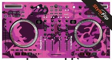 Numark NS6 | Colore Rosa Mimetico | Decalcomania Protettiva | Pelli StyleFlip