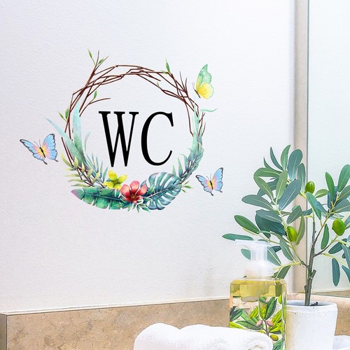 Targa romantica pvc - wc,