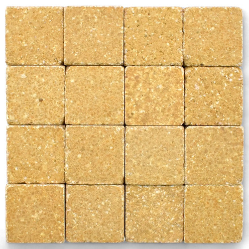 Pietre per mosaico giallo