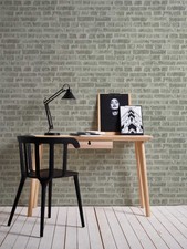 Carta Da Parati Grigio Scuro