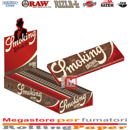 Cartine smoking brown - smoking, 1¼