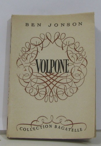 Volpone jonson ben liozu - jonson,
