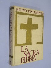 LA SACRA BIBBIA NUOVO TESTAMENTO  Salvatore Garofalo Mondadori  1975  Rilegato