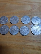 Lotto monete 100 lire - lotto, 8