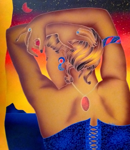 Kino mistral corsetto - "il, blu
