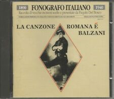 ROMOLO BALZANI -RARO CD