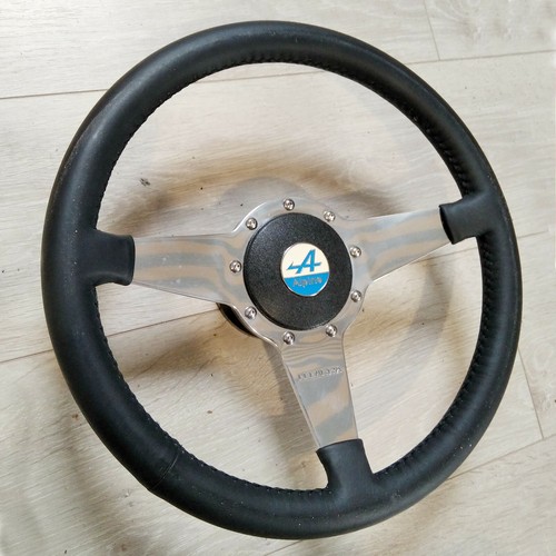 Volant cuir moto - volant, lecarra