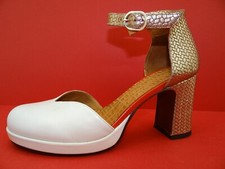 Chie Mihara Damaho High Heel Plateau Pumps Slingback Damen Schuhe Leder Gr.39