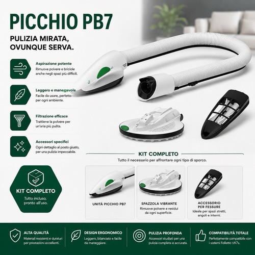 Picchio pb7s vorwerk - pb7s, folletto
