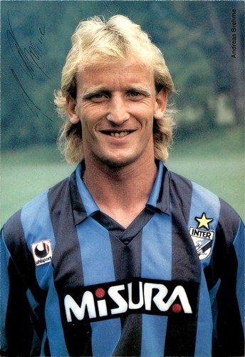 Cartoncino andreas brehme - andreas,