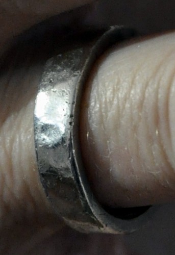 Anello artigianale fascia - anello,