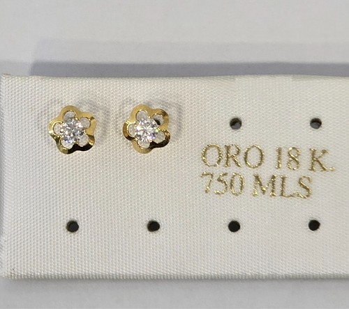 Pendientes oro 750 - k.,