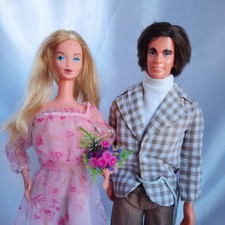 Barbie E Ken Kissing, Vintage