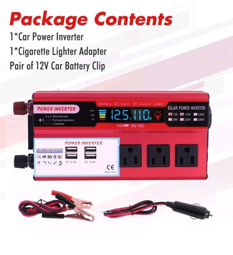 Inverter potenza auto 5000w - inverter,