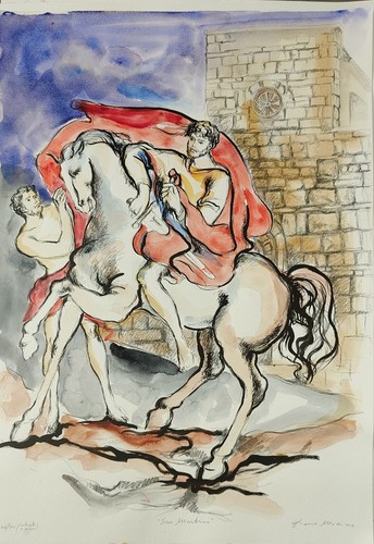 Litografia franco murer - franco,
