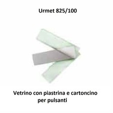 Vetrino con piastrina - , e