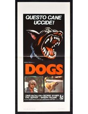 locandina DOGS cane dobermann pitbull rotweiller bulldog david mac callum B243