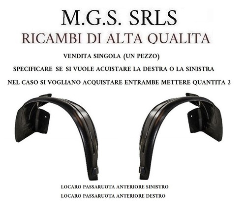Locaro passaruota anteriore - locaro,
