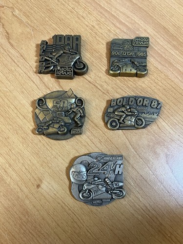 Lot broches moto revue - 5,