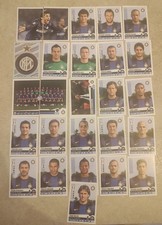 Squadra completa Inter CALCIATORI PANINI 2012 2013 Stickers Figurine