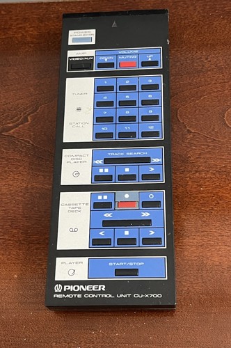 Telecomando pioneer x700 - pioneer, cu-x700