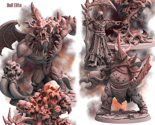Hell elite miniature rpg - elite,