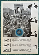Rara Pubblicità VESPA PIAGGIO