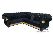 Divano 5 posti angolare rete e