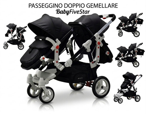 Passeggino carrozzina 2in1 - passeggino,