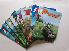 I TRENI rivista ferroviaria annata 2003 NON COMPLETA 8 numeri