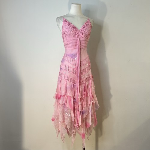 Abito y2k deadstock rosa 100 - y2k,