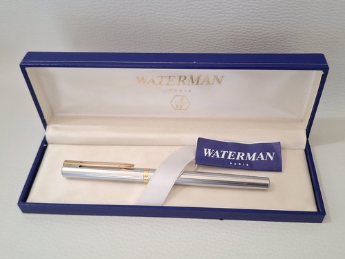 Waterman fountain pen steel - waterman,