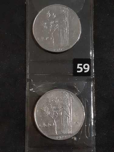 Italia coppia 100 lire - coppia, di