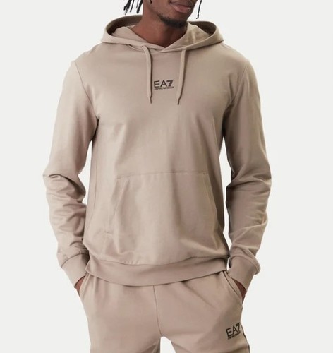 Felpa uomo con cappuccio ea7 - felpa,