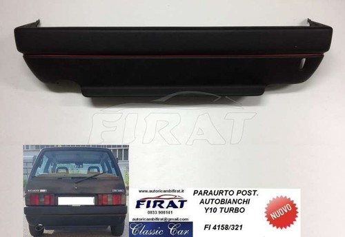 Paraurto autobianchi y10 turbo - paraurto,