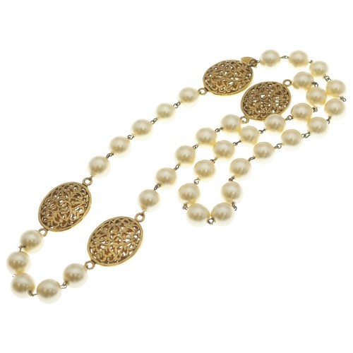Collana chanel perle - collana,