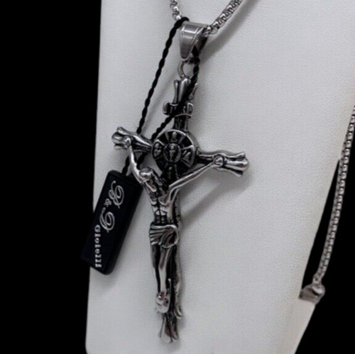 Collana gesù crocifisso - collana,