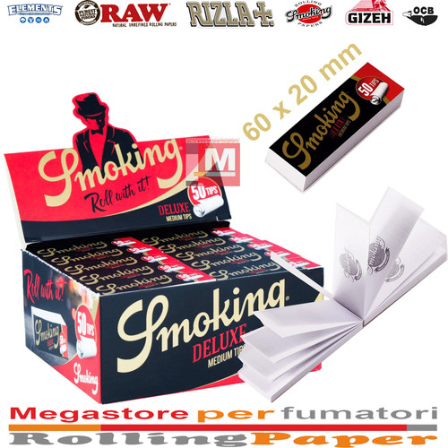 Filtri carta smoking deluxe - carta,