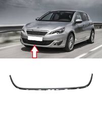 NUOVO PARAURTI ANTERIORE GRIGLIA INFERIORE CROMATO PER PEUGEOT 308 ALLURE 13-18