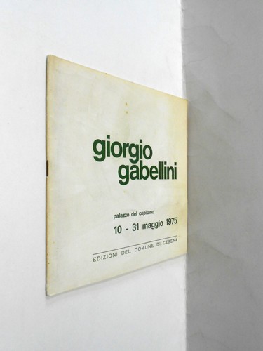 Giorgio gabellini catalogo - giorgio,