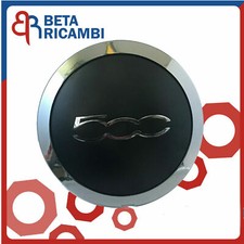 Coprimozzo Fiat 500 Coppetta Coppa Ruota Borchia Cerchi Lega Formato Originale 
