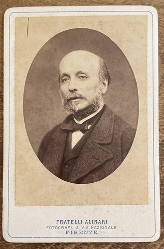 Cdv cabinet photo alinari - cdv,